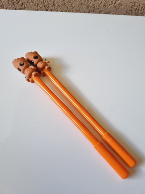 Caneta Esferográfica Groot Marrom
