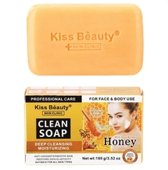 JABÓN LIMPIADOR FACIAL HONEY 100G - KISS BEAUTY
