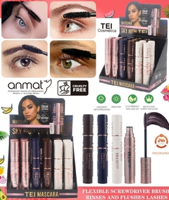 MÁSCARA DE PESTAÑAS DE COLOR - TEI COSMÉTICA