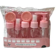 SET BOTELLAS PARA VIAJE 7pcs