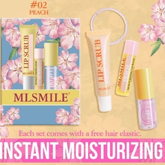 SET 3PCS HIDRATANTE PARA LABIOS - MLSMILE - Sparks Insumos