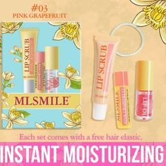SET 3PCS HIDRATANTE PARA LABIOS - MLSMILE - comprar online