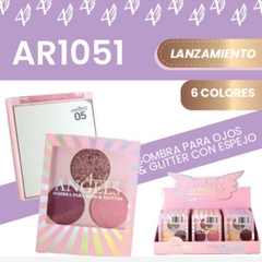 PALETA DE SOMBRAS CON ESPEJO - 4 ANGELS