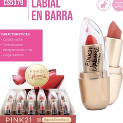 LABIAL EN BARRA MATTE - PINK21