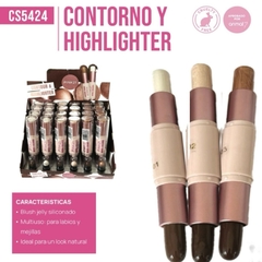 CONTORNO E ILUMINADOR EN BARRA - PINK21