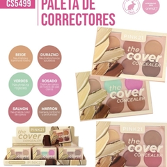 PALETA DE CORRECTORES - PINK21