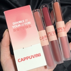 SET 3PCS LABIALES GLOSS + MATTE - CAPPUVONI
