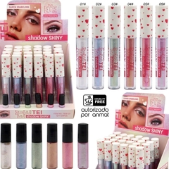 CAJA X24 SOMBRA LÍQUIDA CON GLITTER - TEI COSMÉTICA