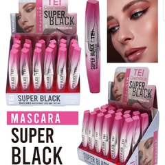 MÁSCARA DE PESTAÑAS SUPER BLACK - TEI COSMÉTICA