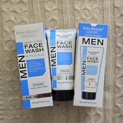 JABÓN DE LIMPIEZA FACIAL MEN 150g - KISS BEAUTY