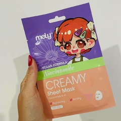 MASCARILLA FACIAL CREMOSA NIACINAMIDA Y VITAMINA E 25G MELY