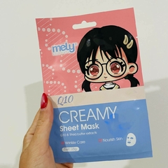 MASCARILLA FACIAL CREMOSA Q10 Y KARITÉ 25G MELY