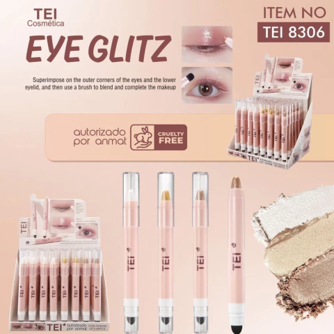 CAJA X48 LÁPIZ ILUMINADOR CON ESPONJA - TEI COSMÉTICA