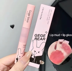 LABIAL DOBLE LIP MUD Y LIPGLOSS - GEGE BEAR - comprar online