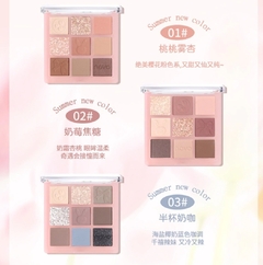 PALETA DE SOMBRAS 9 TONOS - NOVO - comprar online