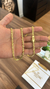 Corrente Cadeado duplo 6mm - 70cm - banho de ouro 18K - comprar online