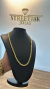 Corrente Cartier Cadeado 5mm - Banho de ouro 18K na internet
