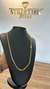 Corrente Cartier Cadeado Alongado 4mm - Banho de ouro 18K na internet