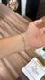 Pulseira Cadeado 4mm - (21cm) - banho de ouro 18K na internet