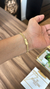 Pulseira Cadeado duplo 6mm - 21cm - banho de ouro 18K na internet