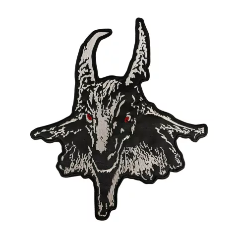 Brasão Bordado Banda Bathory 34,0cm x 29,0cm