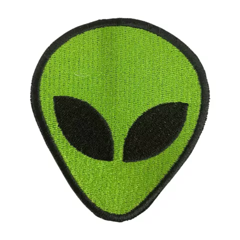 Patch Bordado Alien 8,5cm x 7,0cm
