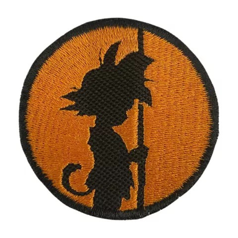Patch Bordado Dragon Ball Goku 6,0cm x 6,0cm