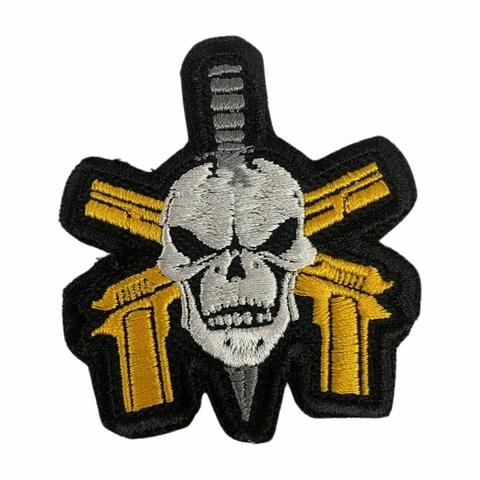 Patch Bordado Caveira Bope 7,0cm x 6,0cm