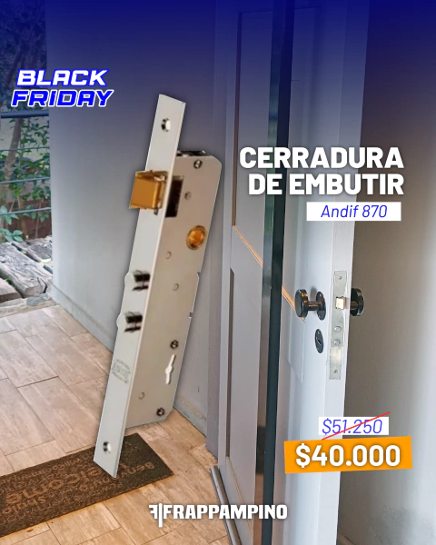 Cerradura Andif para aluminio 870 - comprar online