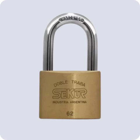 Candado Sekur arco común 62mm