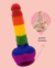 Prótese Colorida Arco-íris 20 cm - comprar online