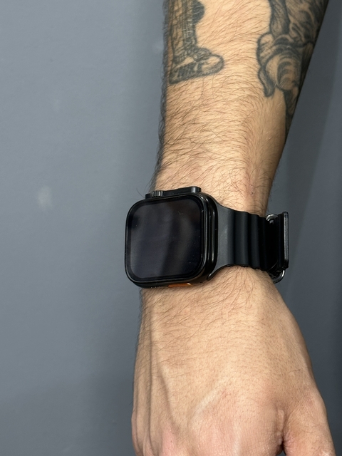 Relógio SmartWatch 49mm - PRETO (PULSEIRA EXTRA)