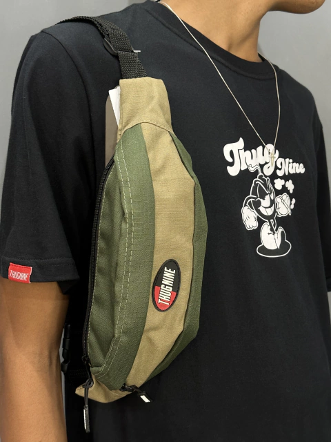 POCHETE THUG NINE TRAIL KHAKI
