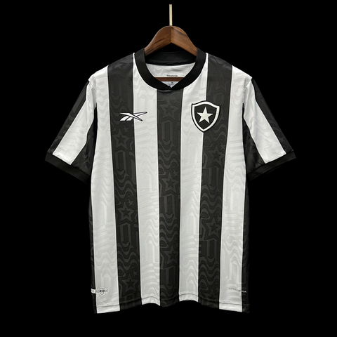 Camisa Botafogo I 23/24 Torcedor Masculina - Preto e Branco