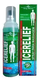 Spray Para Massagem Massagem Icerelief 120ml