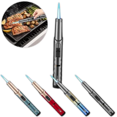 Soplete Encendedor Flambeador Recargable Horno Cocina Moderno - comprar online