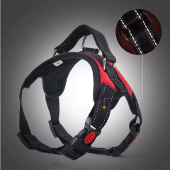 Pretal Acolchonado para Perros NEGRO M - loja online