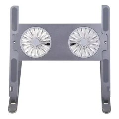 Soporte Plegable para Notebook Aluminio Con Cooler - loja online