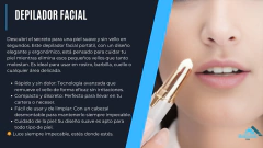 Depilador Facial Recargable Sin Dolor Cuerpo carga USB - Mandarina Store