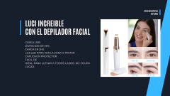 Depilador Facial Recargable Sin Dolor Cuerpo carga USB