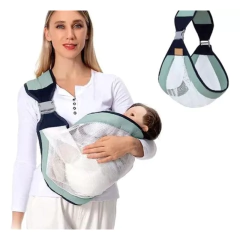 Fular Portabebe Correa Ergonomica Transpirable Y Ajustable - comprar online