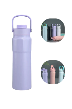 Termo con Tapa Doble Pico Acero Inoxidable 750ml - comprar online