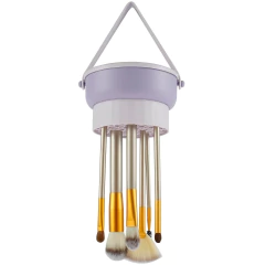 Cesta Limpia Brochas Pinceles Maquillaje Silicona Colgar - Mandarina Store