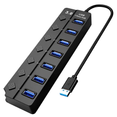 Hub de 7 Puertos Usb 3.0 - comprar online