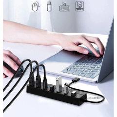 Hub de 7 Puertos Usb 3.0 - loja online