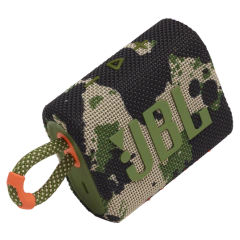 ALTAVOZ PARLANTE PORTATIL JBL RESISTENTE AL AGUA GO 3 VERDE CAMUFLAJE