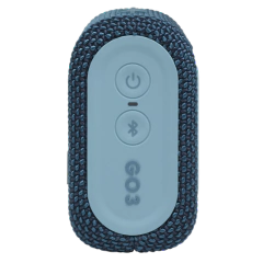 ALTAVOZ PARLANTE PORTATIL JBL RESISTENTE AL AGUA GO 3 AZUL - Mandarina Store