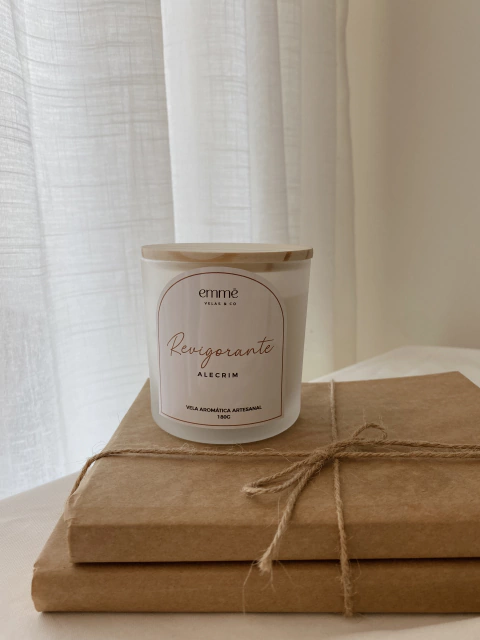 Vela Aromática Alecrim - 180g