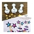 Ejetor Estrelas Kit 3 peças