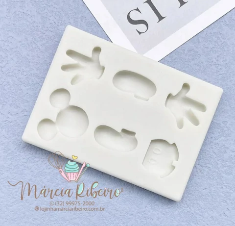 Molde Mickey Apliques